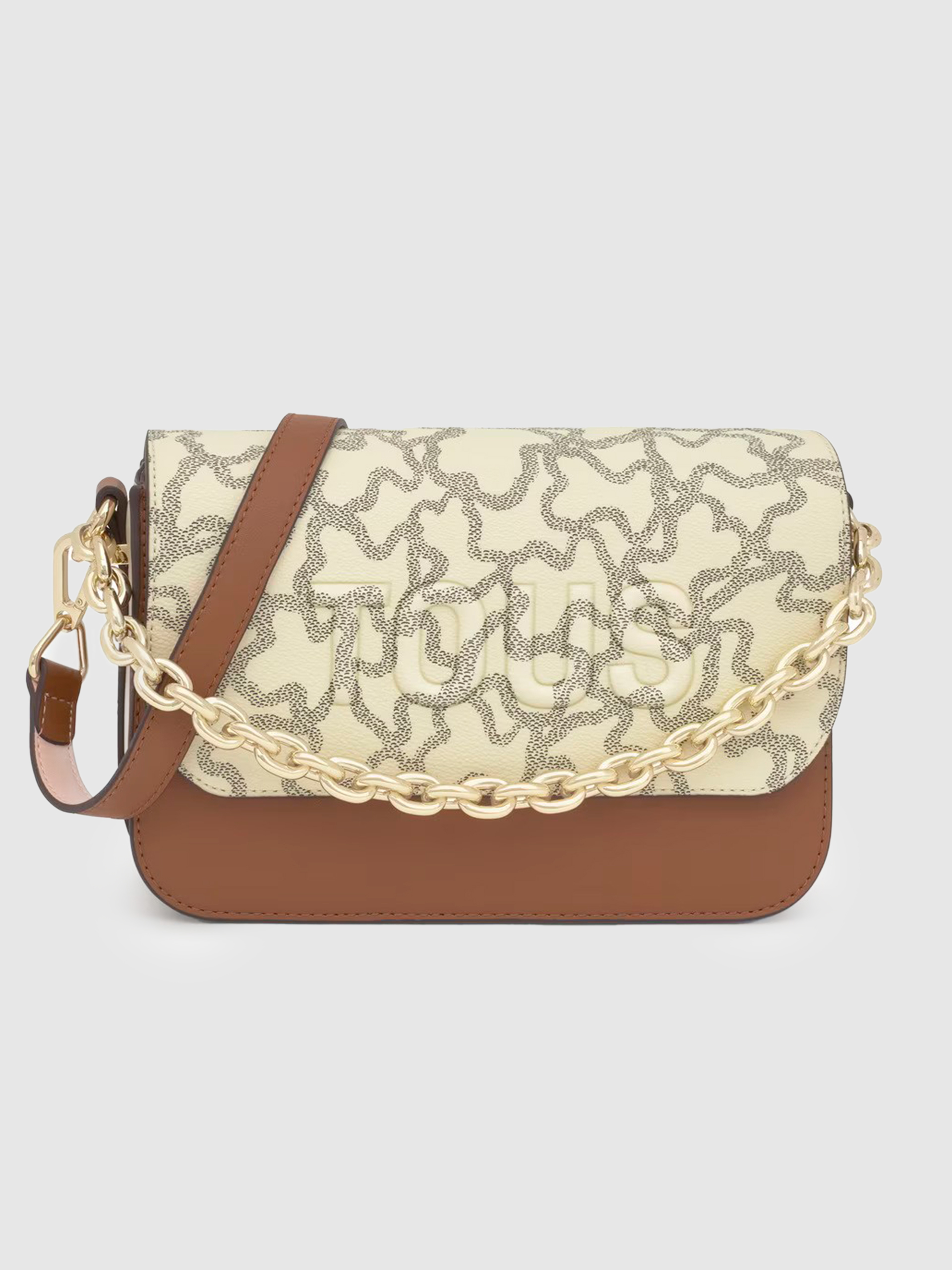 Bolsos de Hombro Mujer Crema Tous