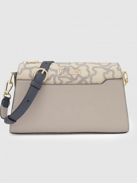 Bolsos de Hombro Mujer Gris Tous