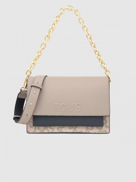 Bolsos de Hombro Mujer Gris Tous