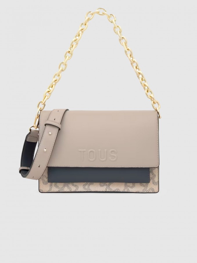 Bolsos de Hombro Mujer Gris Tous
