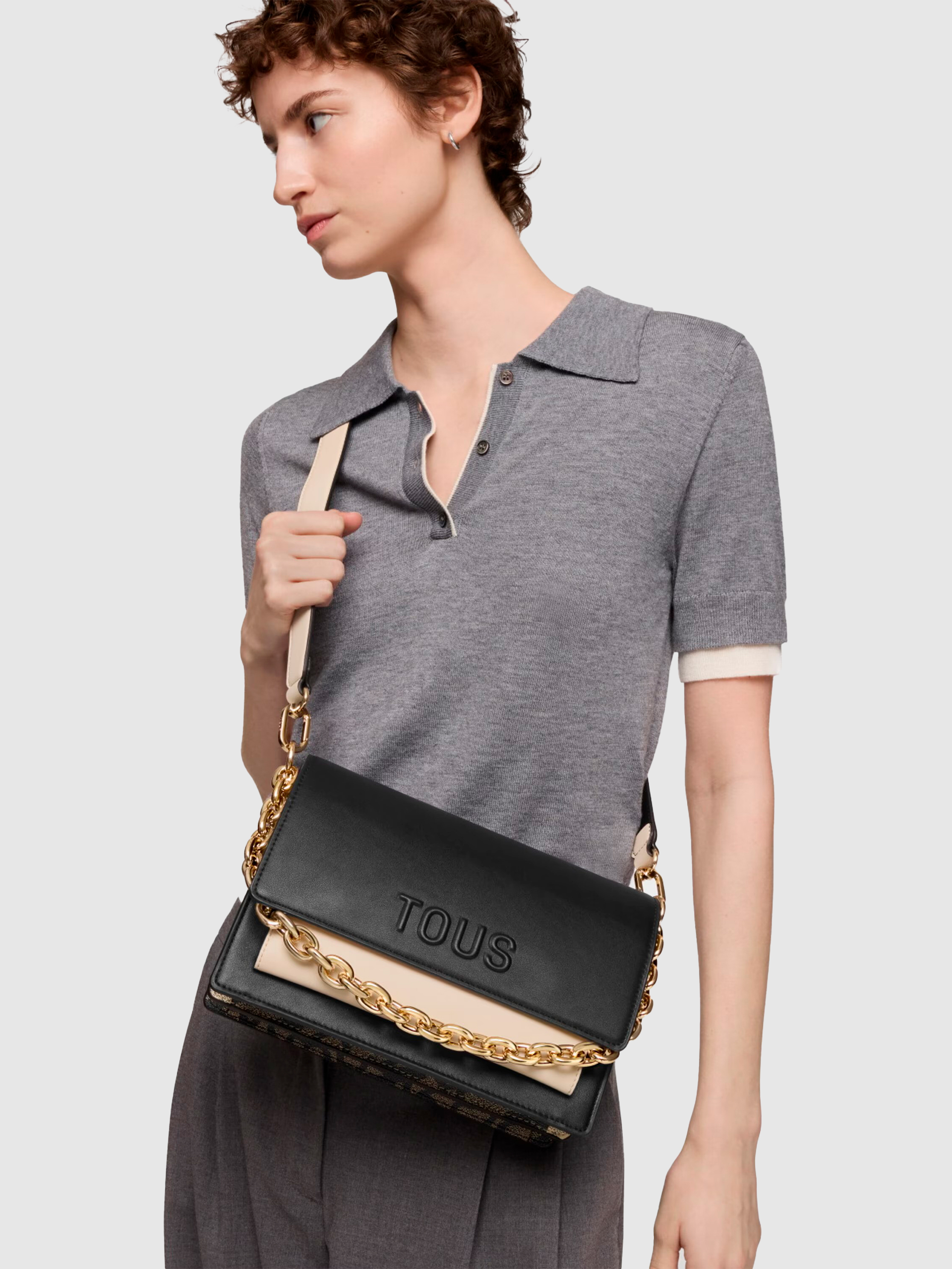 Shoulder Bags Woman Black Tous