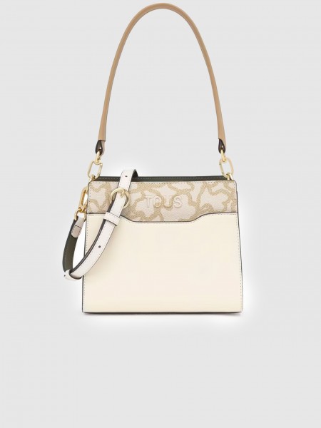 Bolsos de Hombro Mujer Crema Tous