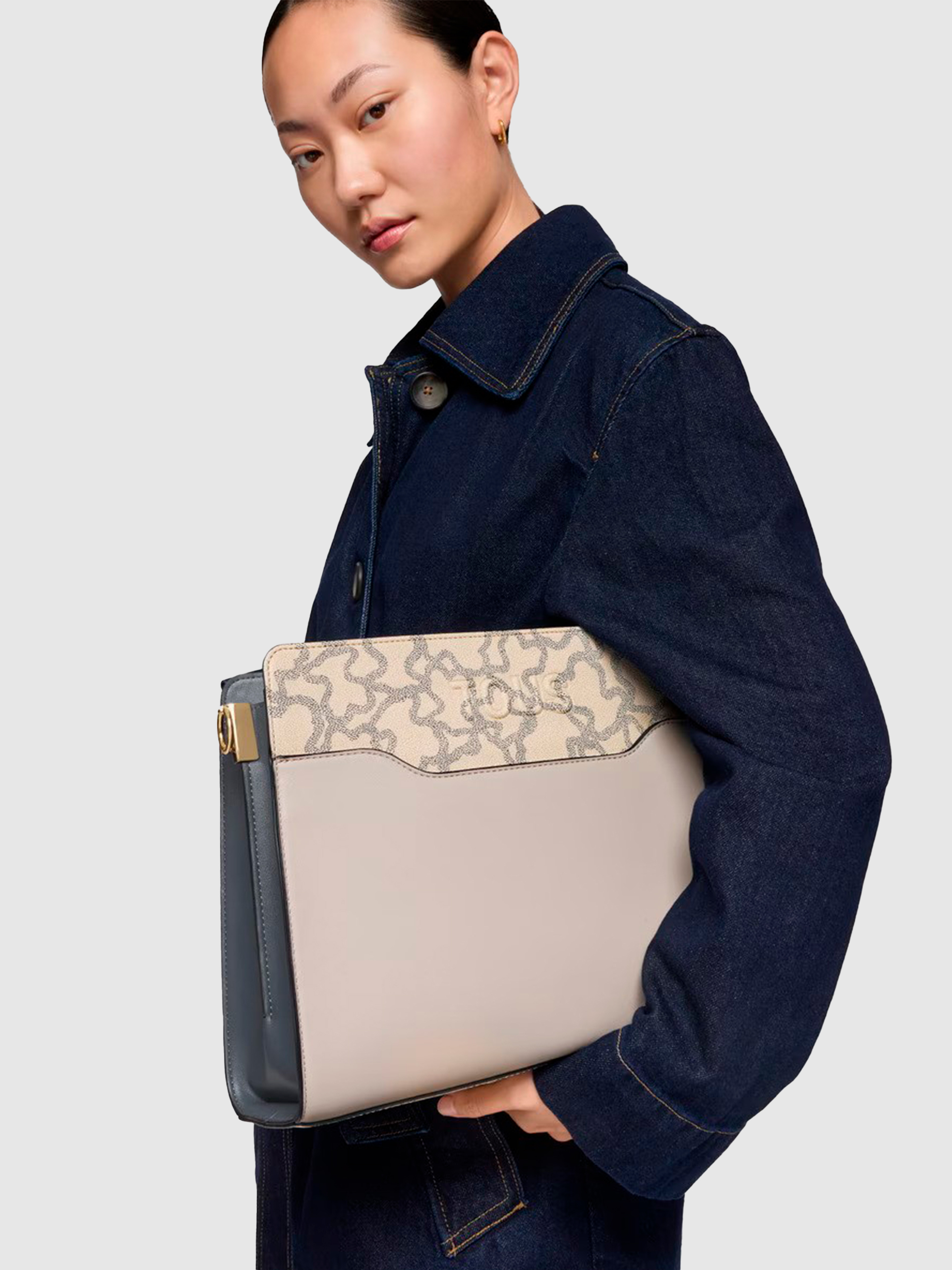 Bolsos Mujer Gris Tous