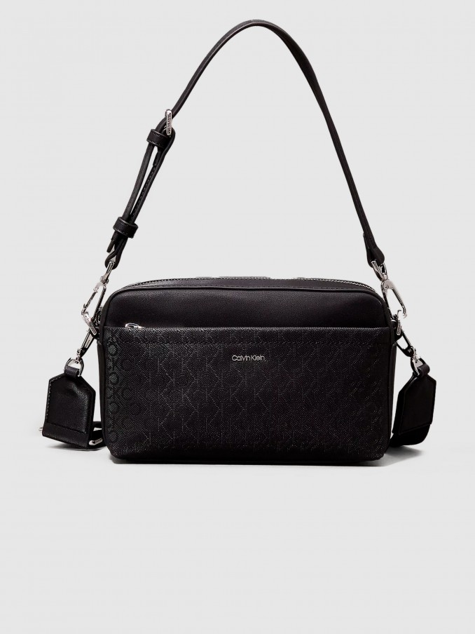 Bolsos de Hombro Mujer Negro Calvin Klein