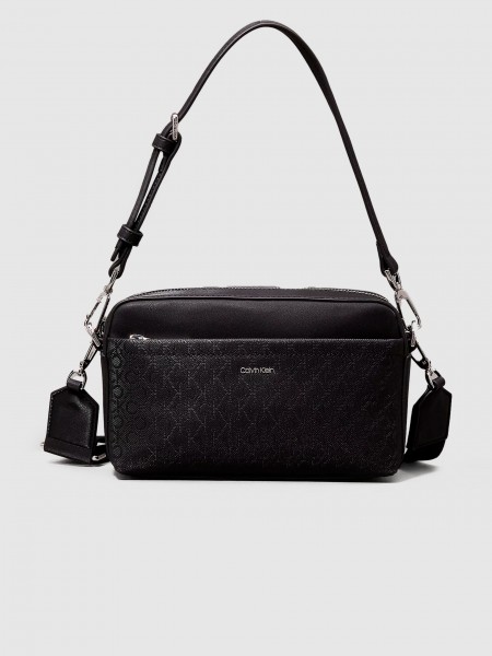 Bolsos de Hombro Mujer Negro Calvin Klein