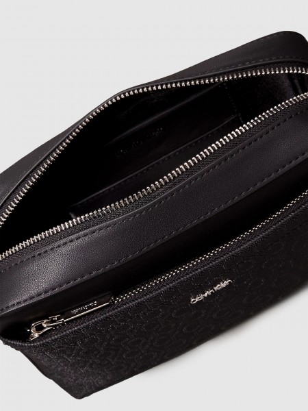 Bolsos de Hombro Mujer Negro Calvin Klein Bolsos de Hombro Mujer Negro Calvin Klein