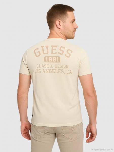Camiseta Hombre Guess
