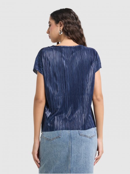 Blusa Mujer Azul Marino Vero Moda