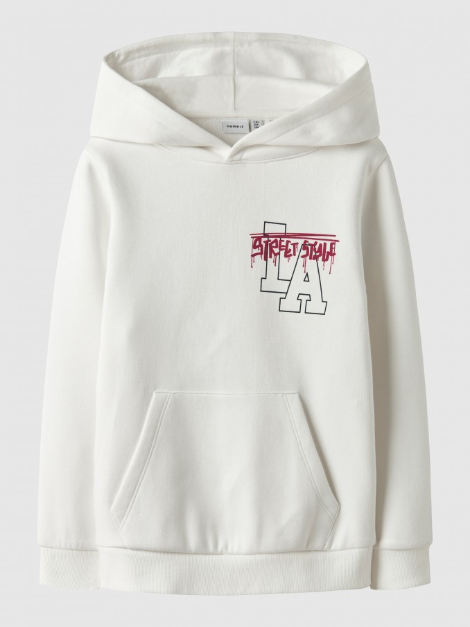 Jumper Boy White Name It