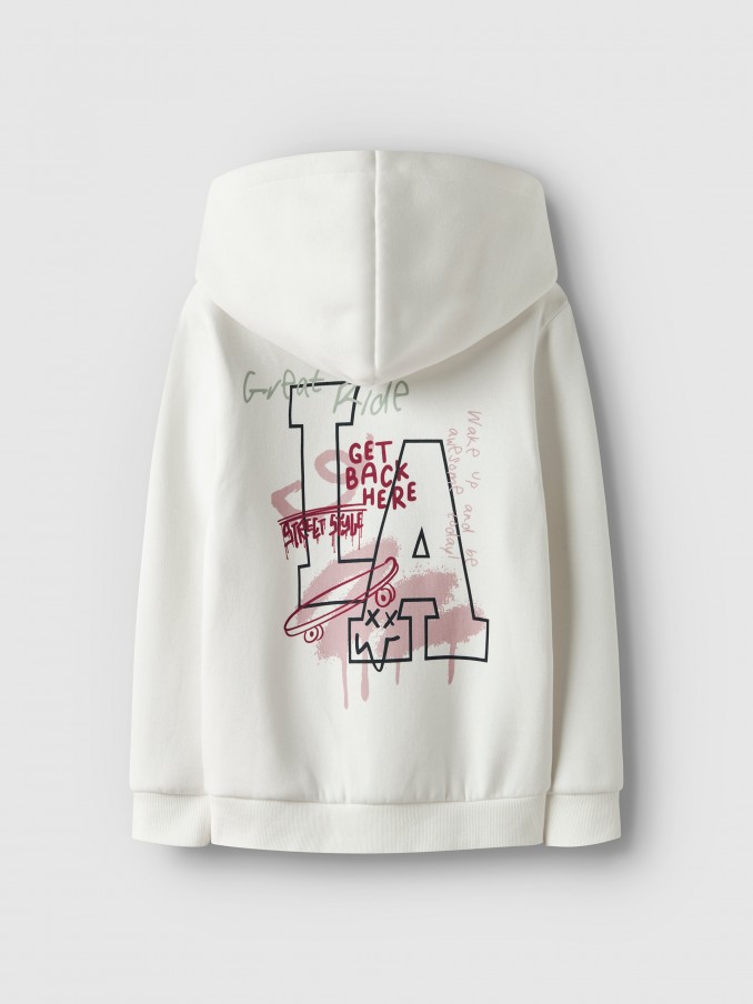 Jumper Boy White Name It