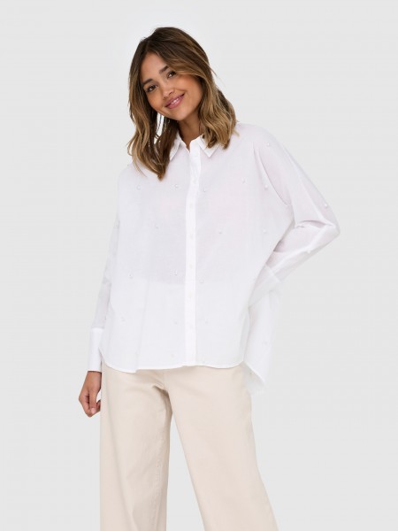 Camisa Mujer Blanco Only