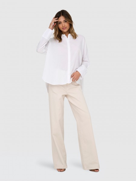 Shirt Woman White Only Shirt Woman White Only