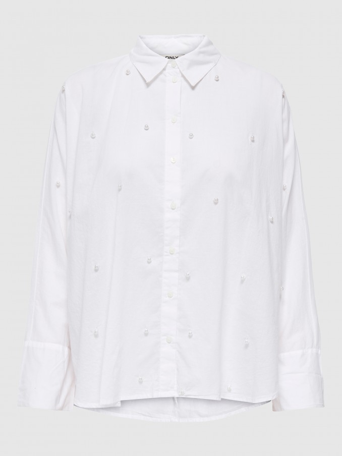 Camisa Mujer Blanco Only