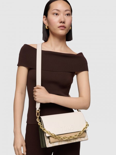 Shoulder Bags Woman Cream Tous