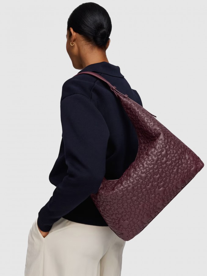 Handbag Woman Bordeaux Tous