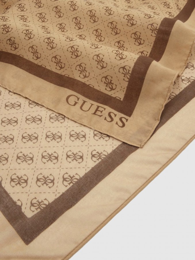 Scarves Woman Beige Guess