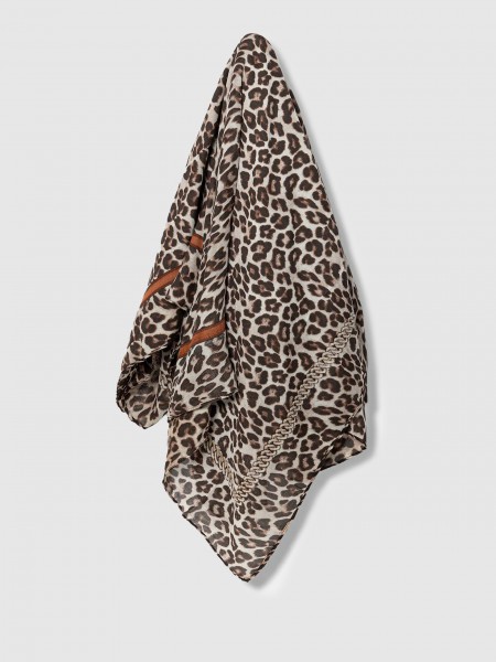 Bufandas Mujer Marrn Guess