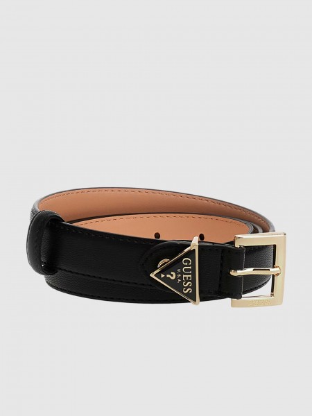 Cinturon Mujer Negro Guess