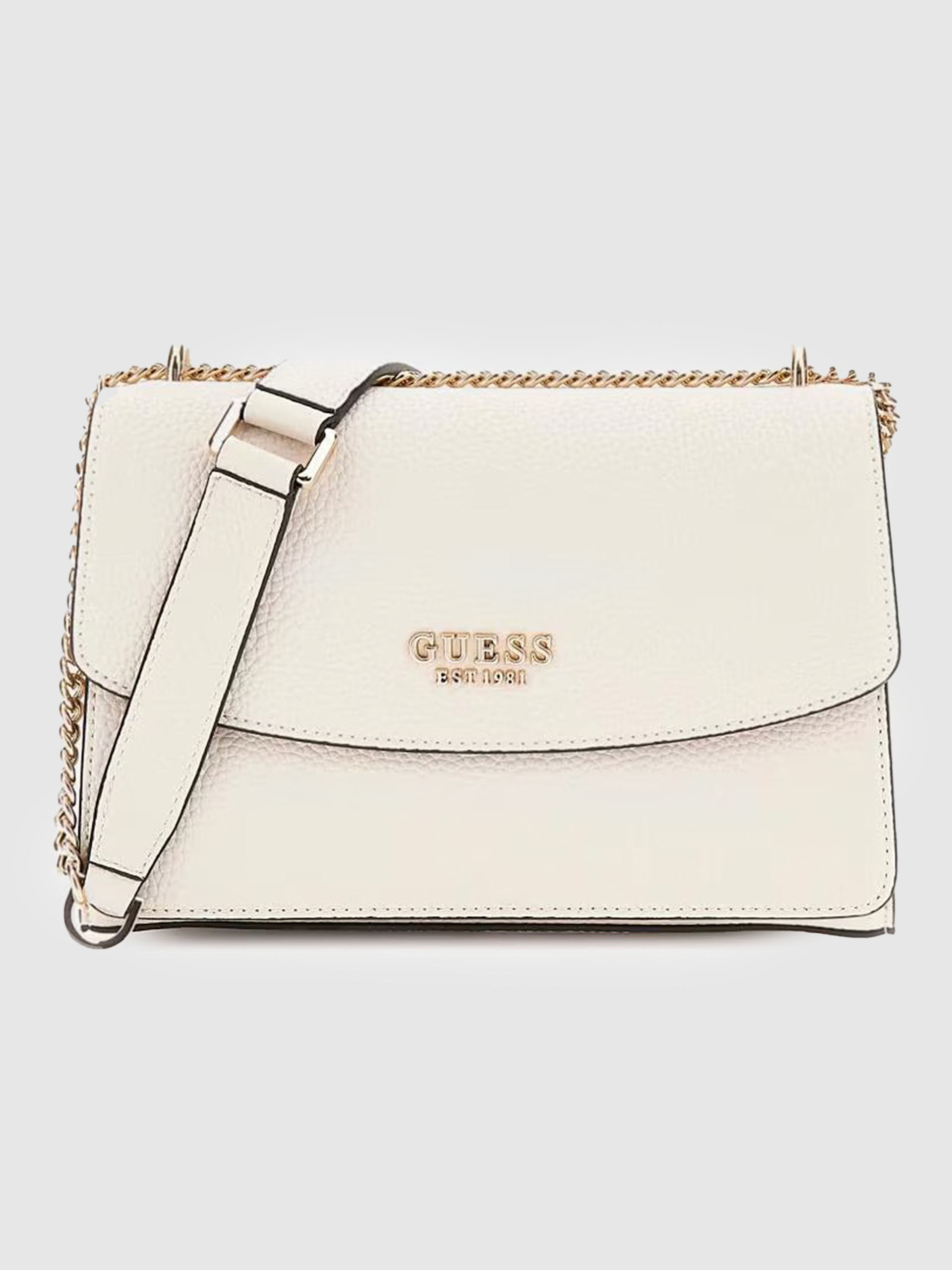 Bolsos de Hombro Mujer Crema Guess