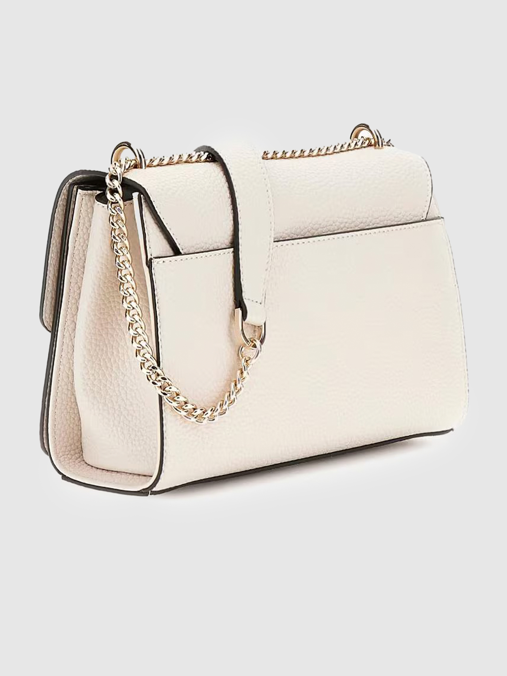 Bolsos de Hombro Mujer Crema Guess