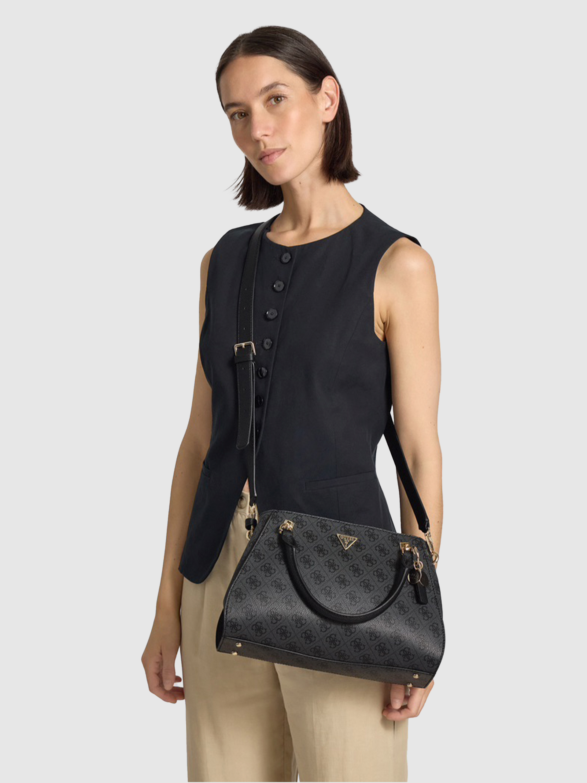 Handbag Woman Black Guess