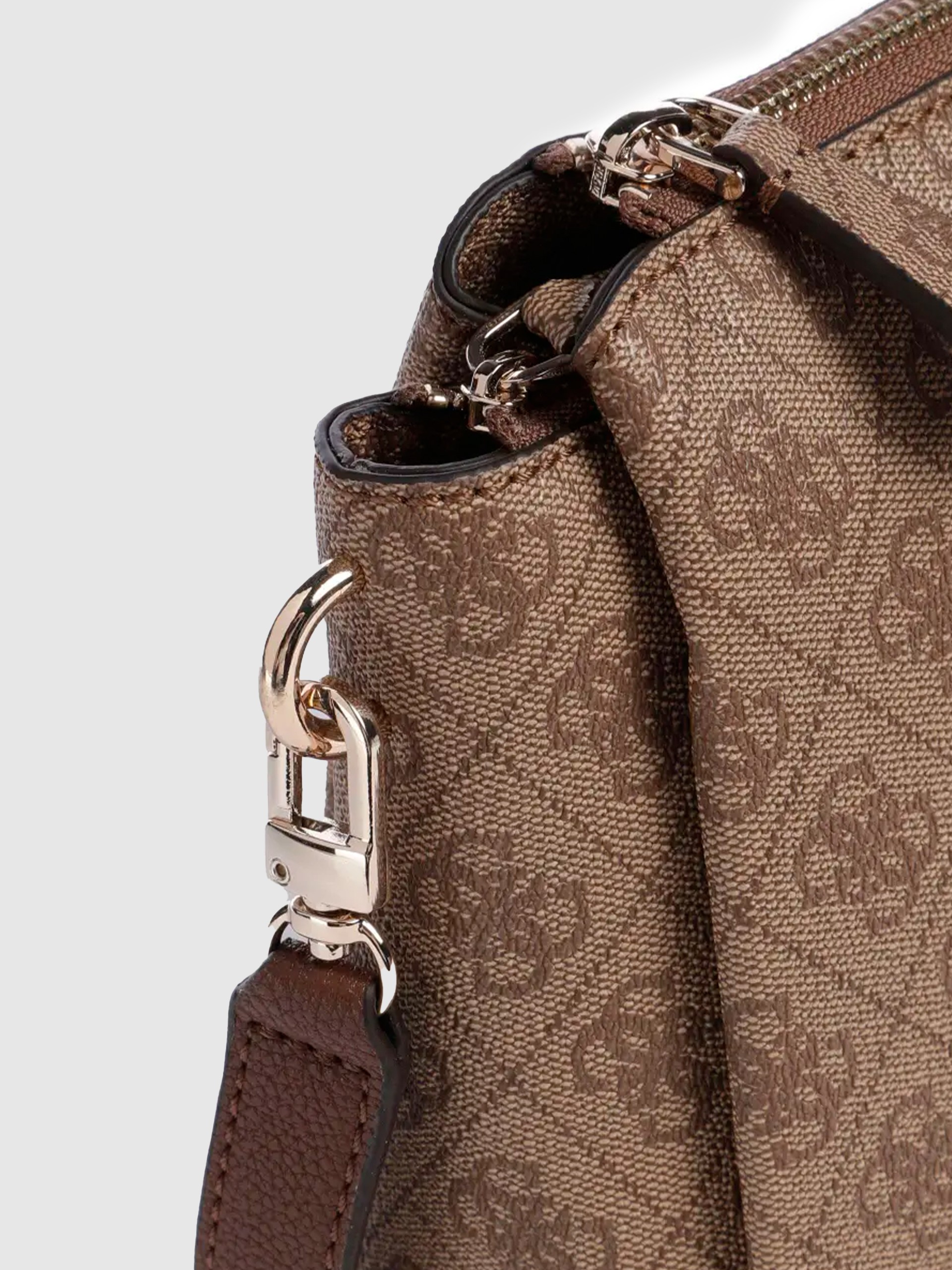 Bolsos de Hombro Mujer Marrón Guess