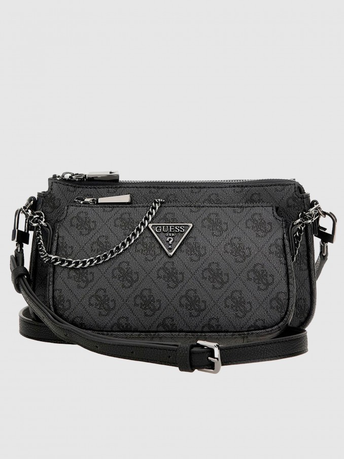 Bolsos de Hombro Mujer Negro Guess