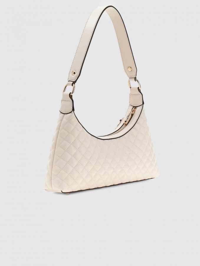 Bolsos de Hombro Mujer Blanco Guess