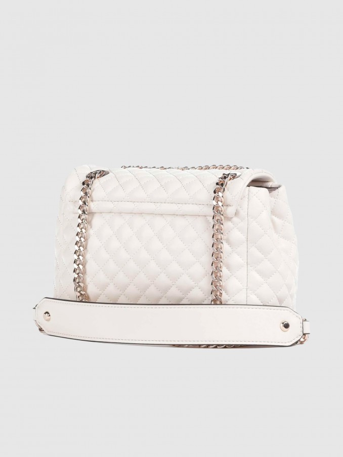 Bolsos de Hombro Mujer Blanco Guess