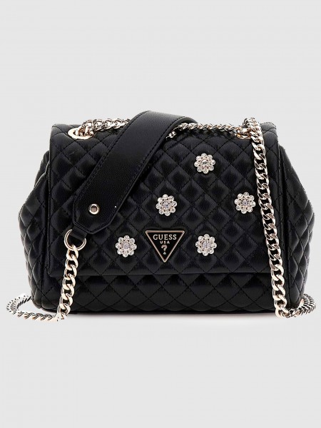 Bolsos de Hombro Mujer Negro Guess