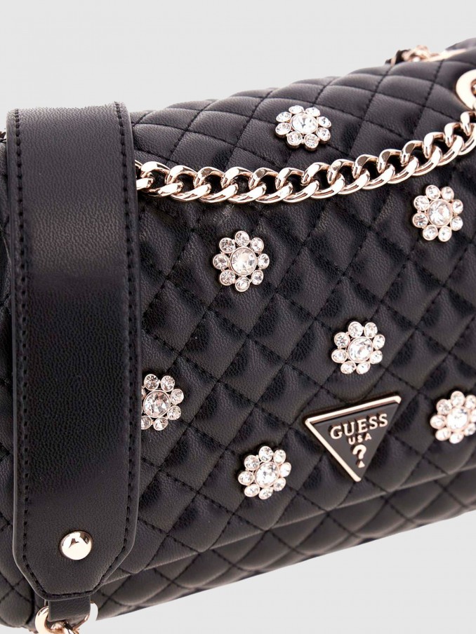 Bolsos de Hombro Mujer Negro Guess