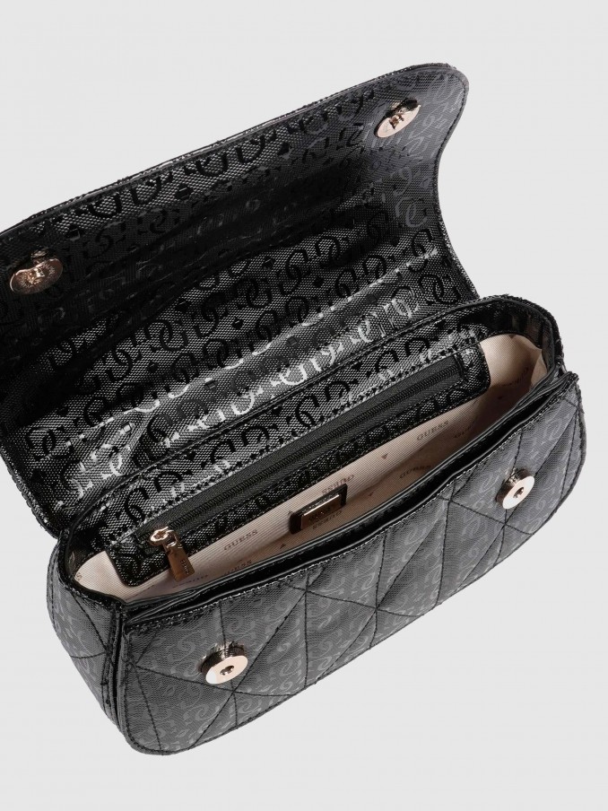 Bolso Mujer Negro Guess