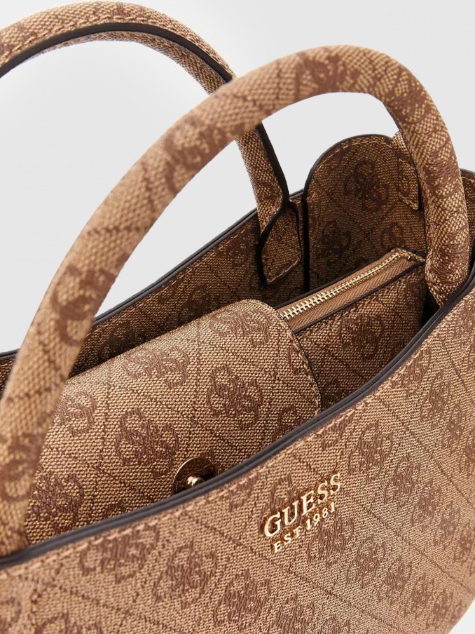 Bolsos Mujer Beige Guess