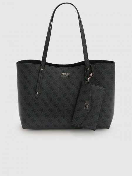 Bolsos de Mano Mujer Negro Guess