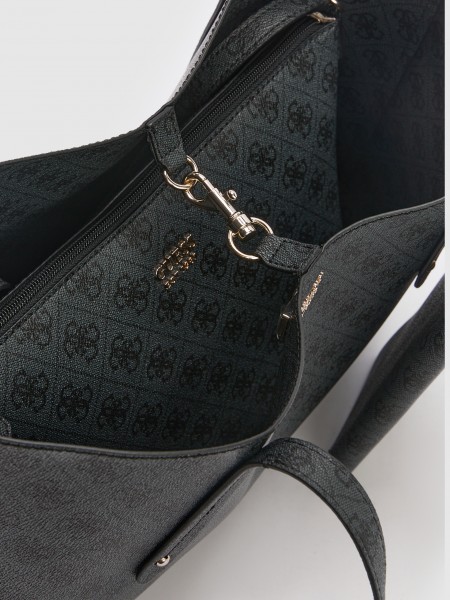 Tote Bags Woman Black Guess