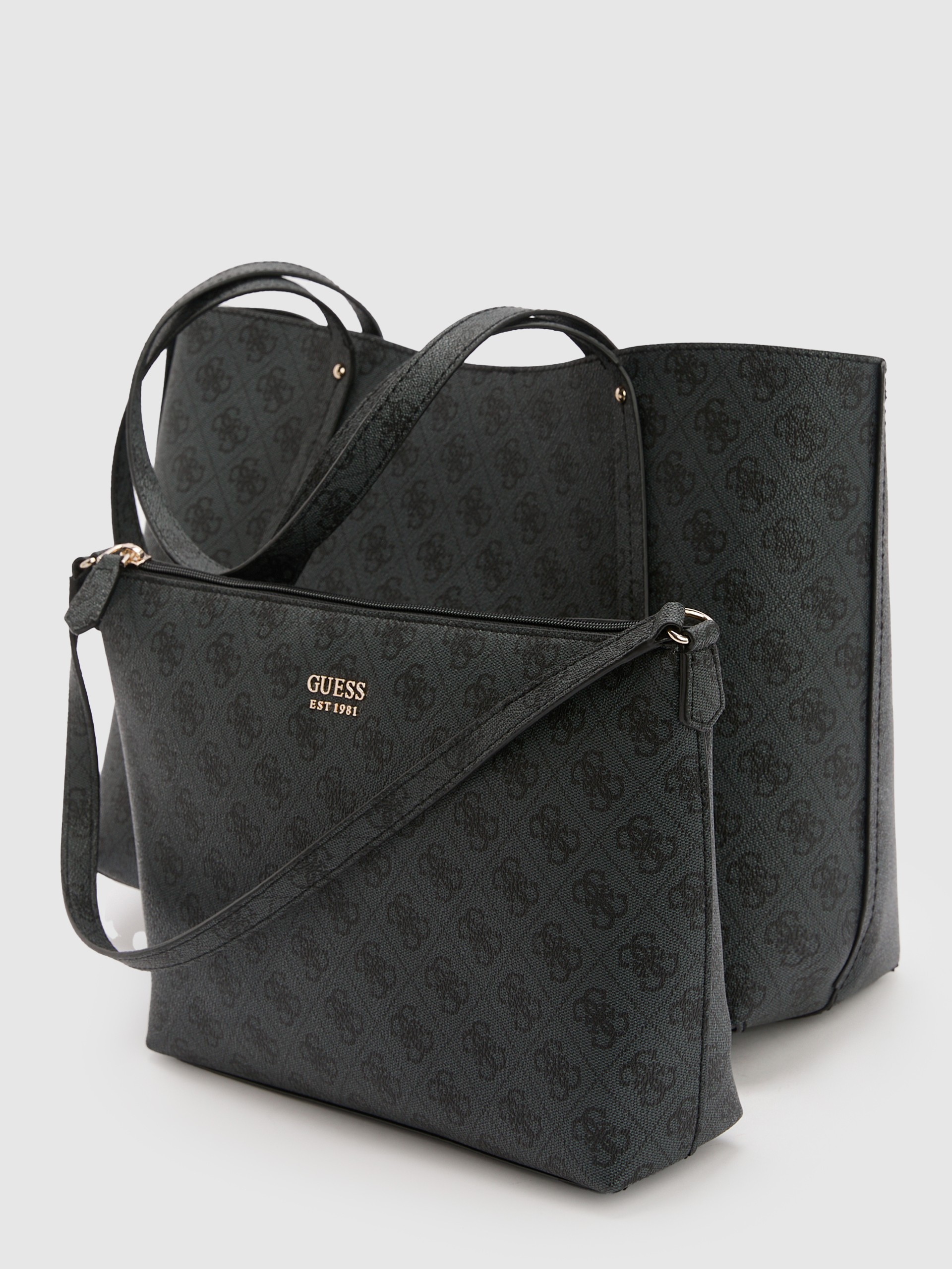 Bolsos de Mano Mujer Negro Guess