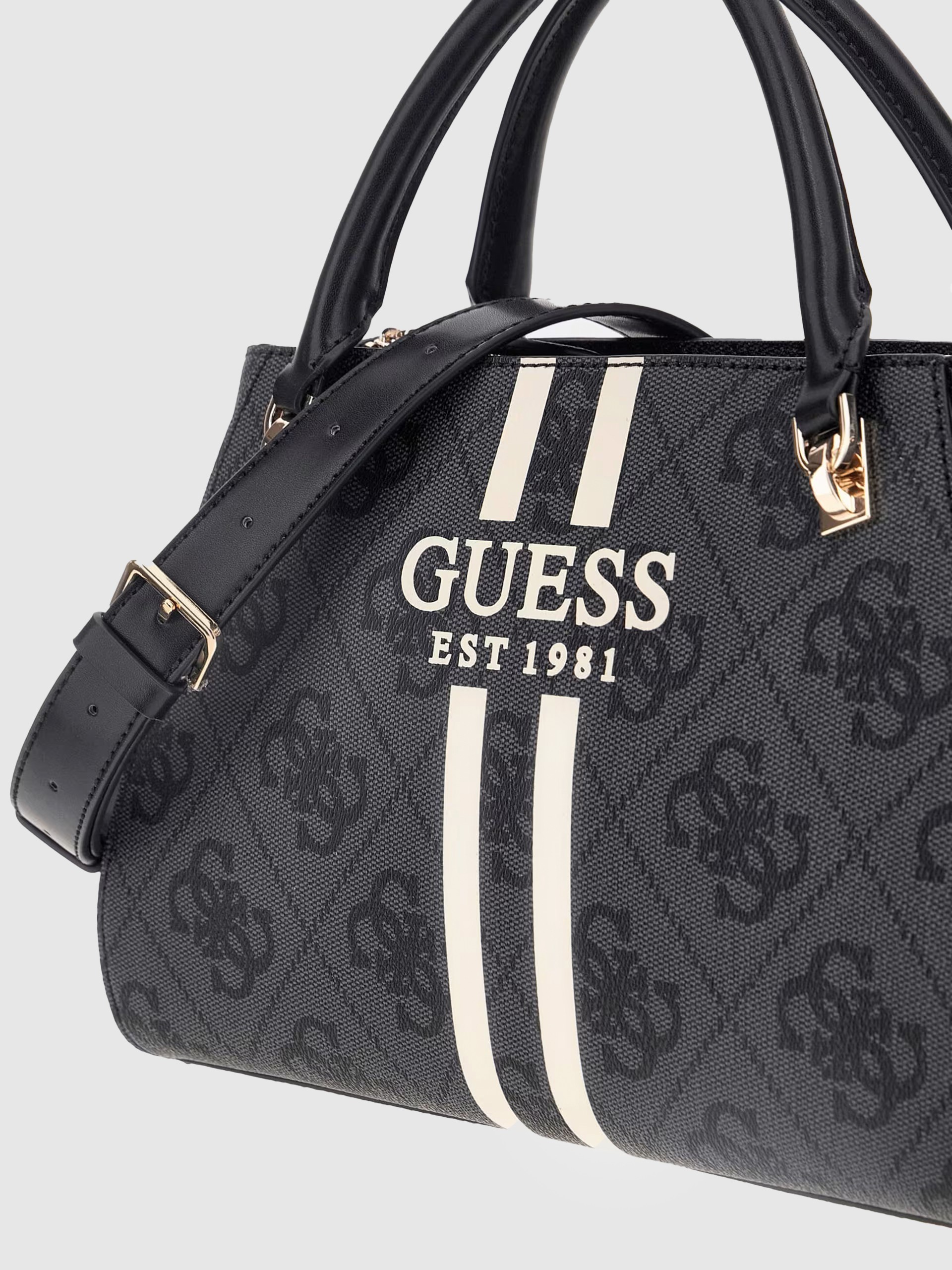 Bolso Mujer Negro Guess