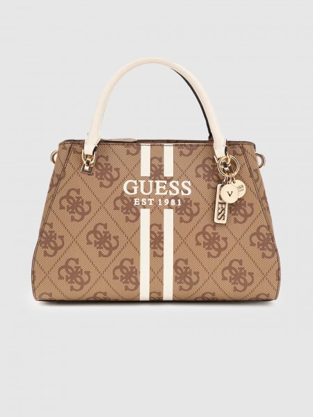 Bolso Mujer Beige Guess