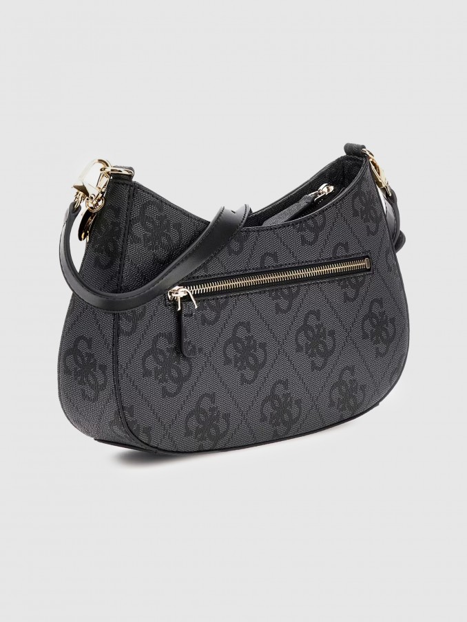 Bolsos de Hombro Mujer Negro Guess