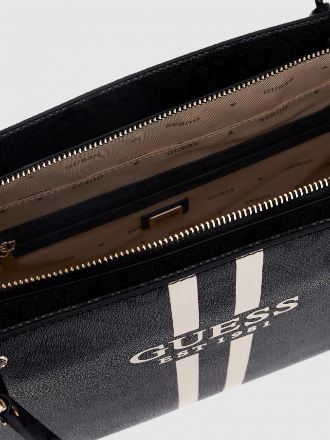 Tote Bags Woman Black Guess