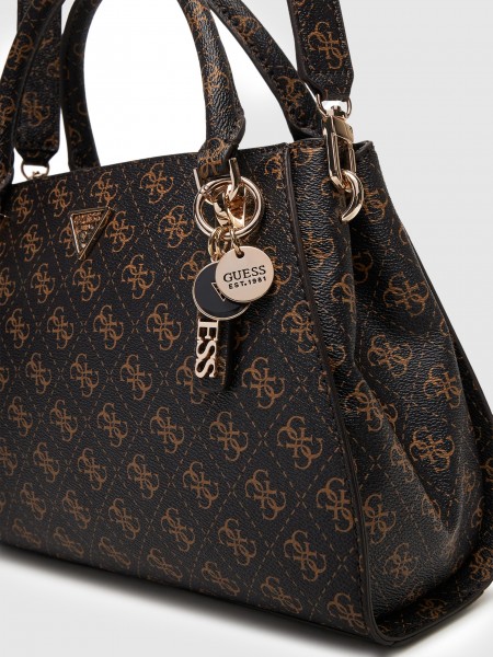 Handbag Woman (Black W / Brown Guess
