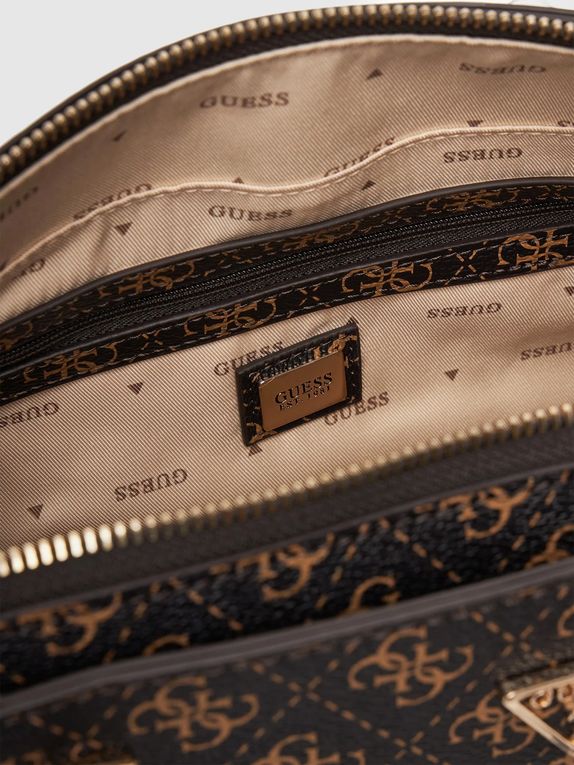 Handbag Woman (Black W / Brown Guess