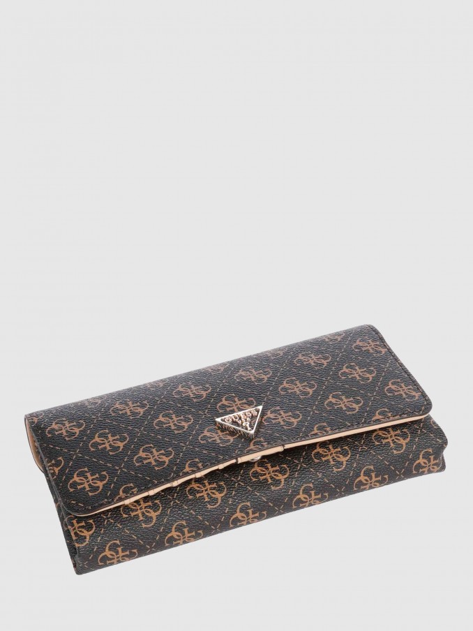 Shoulder Bags Woman (Black W / Brown Guess