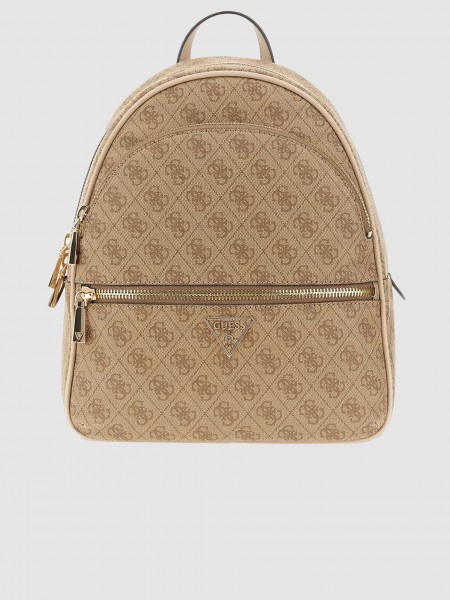 Mochila Mujer Beige Guess