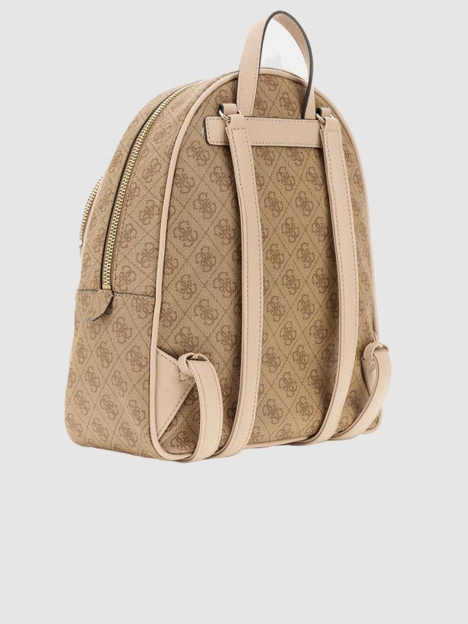 Mochila Mujer Beige Guess