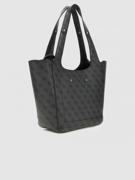 Bolsos de Mano Mujer Negro Guess Bolsos de Mano Mujer Negro Guess
