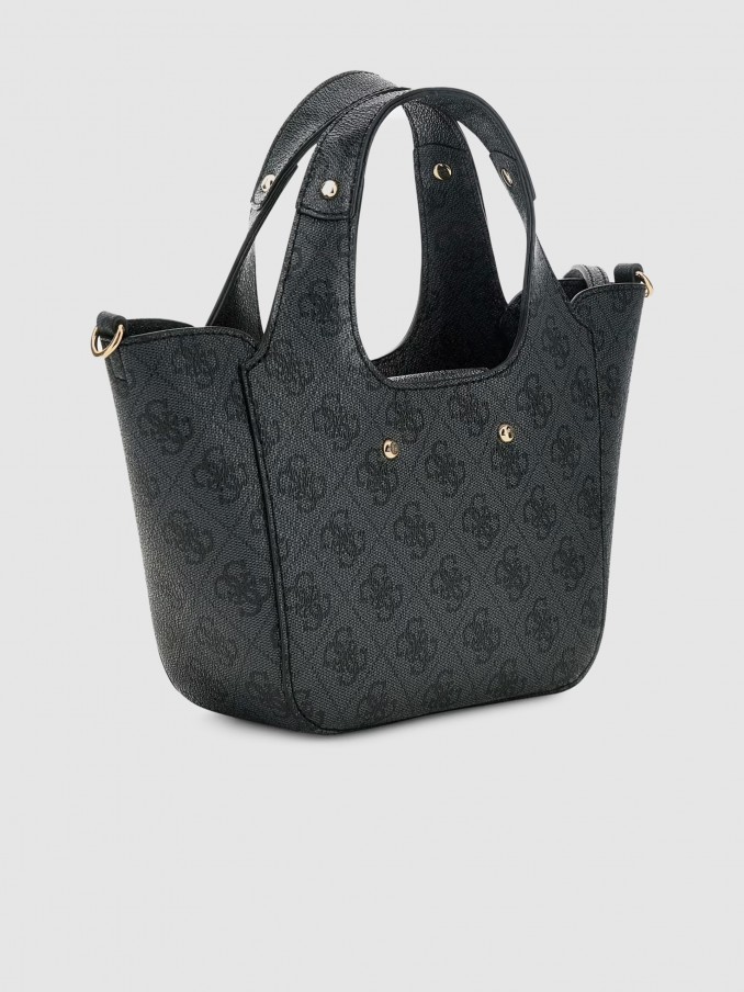 Bolsos de Mano Mujer Negro Guess