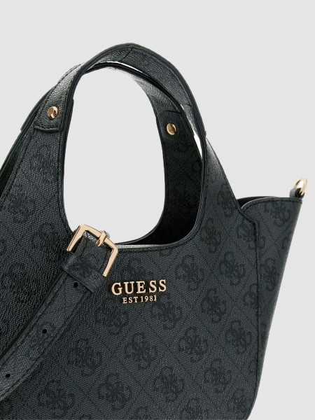 Tote Bags Woman Black Guess
