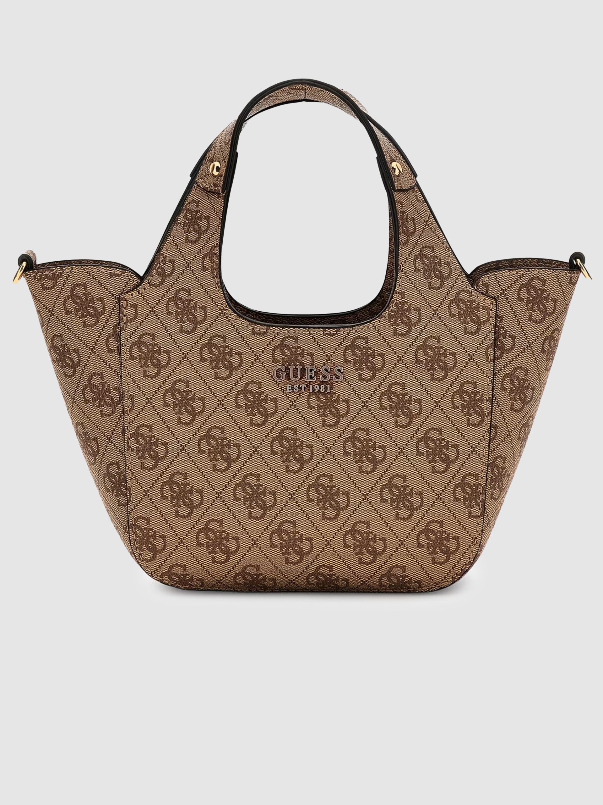 Bolsos de Mano Mujer Beige Guess