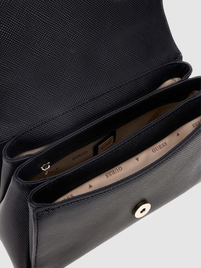 Bolsos de Hombro Mujer Negro Guess